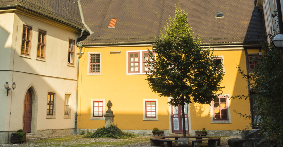 Collegium Jenense, Jena, Universität, Klosteranlage, singen