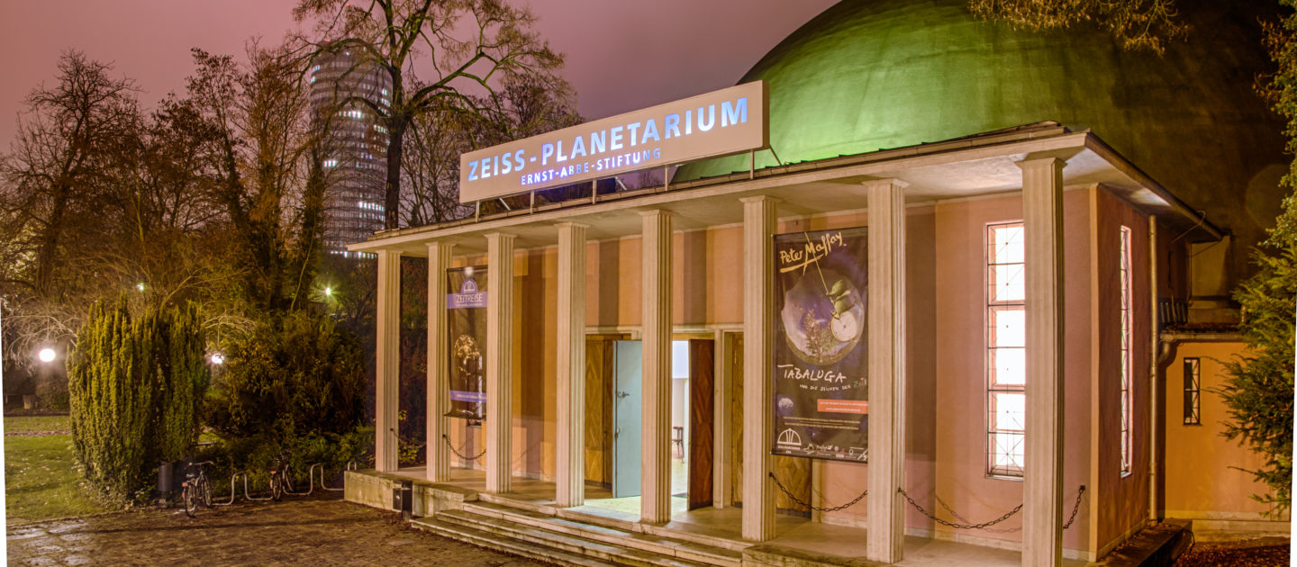 Zeiss-Planetarium Jena, Planetarium, Ganzkuppelprojektion