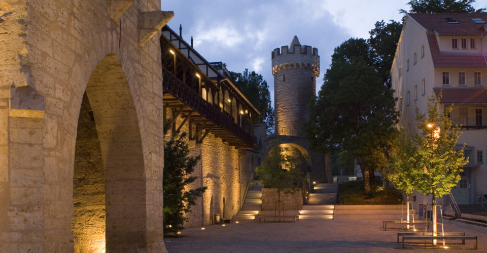 Stadtmauerensemble, Pulverturm, Johannistor, Jena