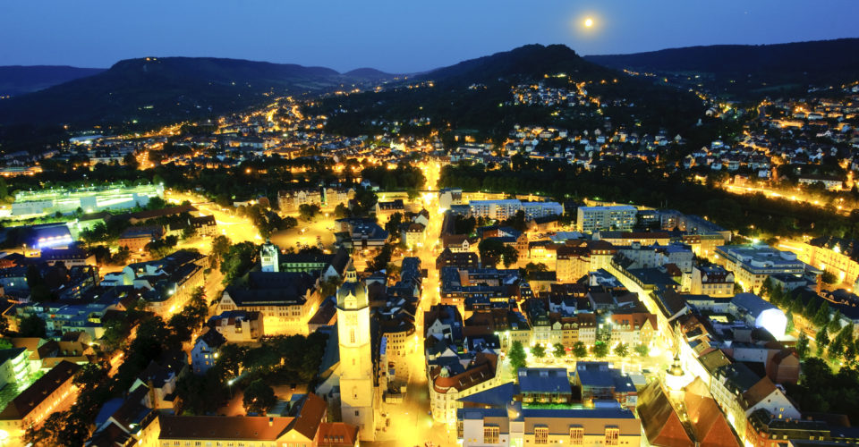 Jena, Blick vom JenTower