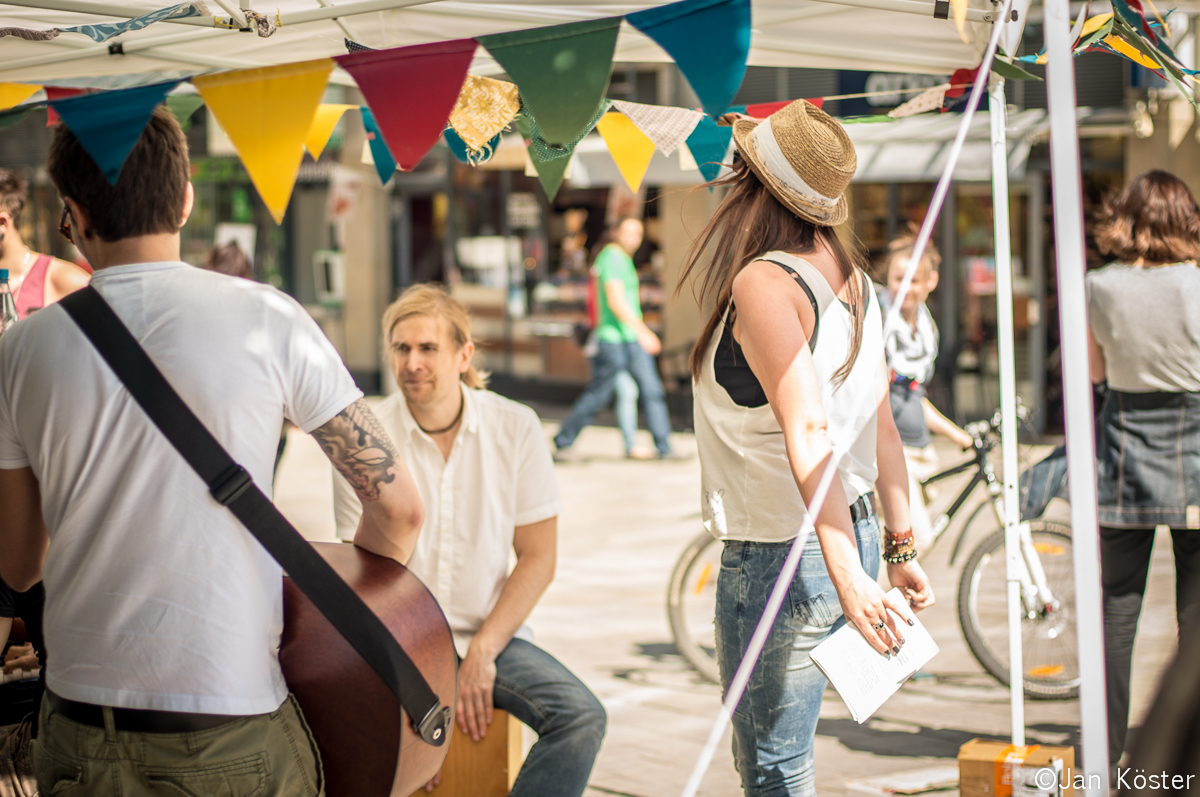 Fête de la musique, Straßenmusik