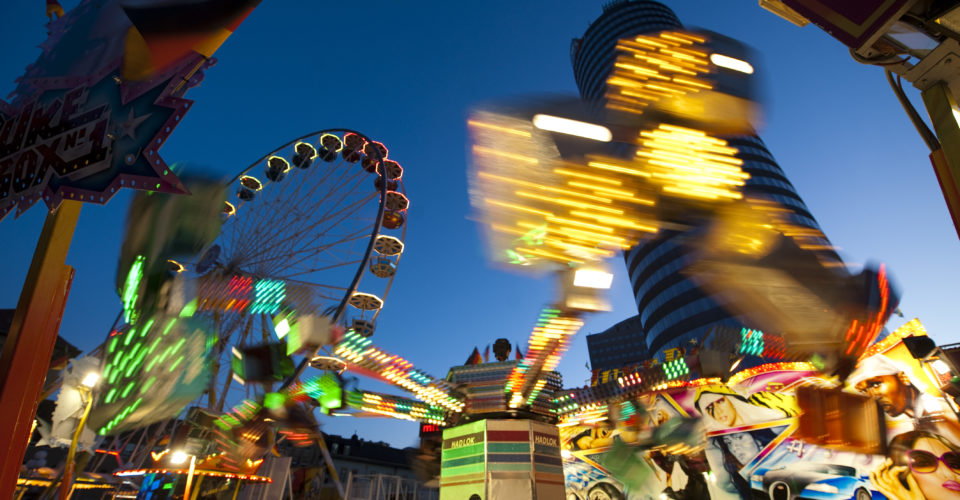 Frühlingsmarkt, Rummel, Fahrgeschäfte