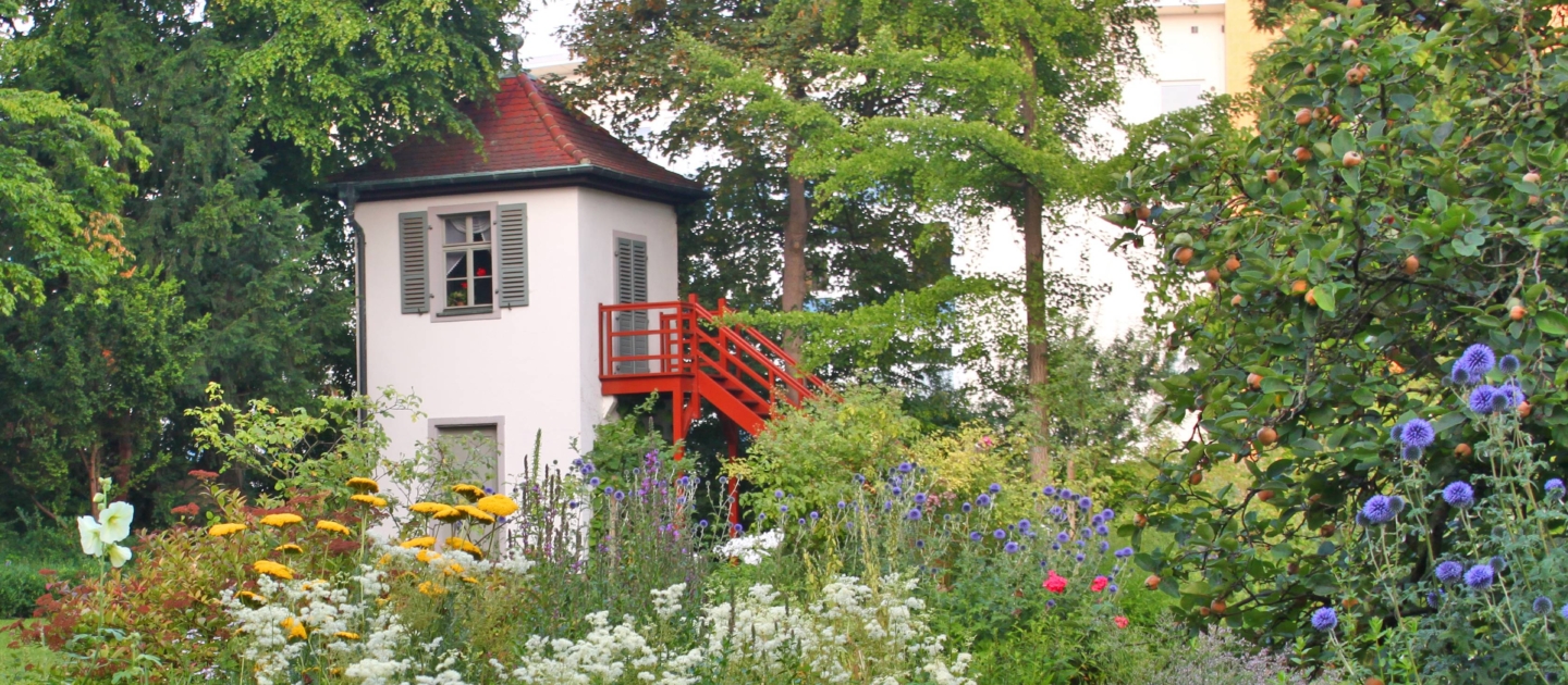 Jena, Gartenzinne, Schillers Gartenhaus, Schiller