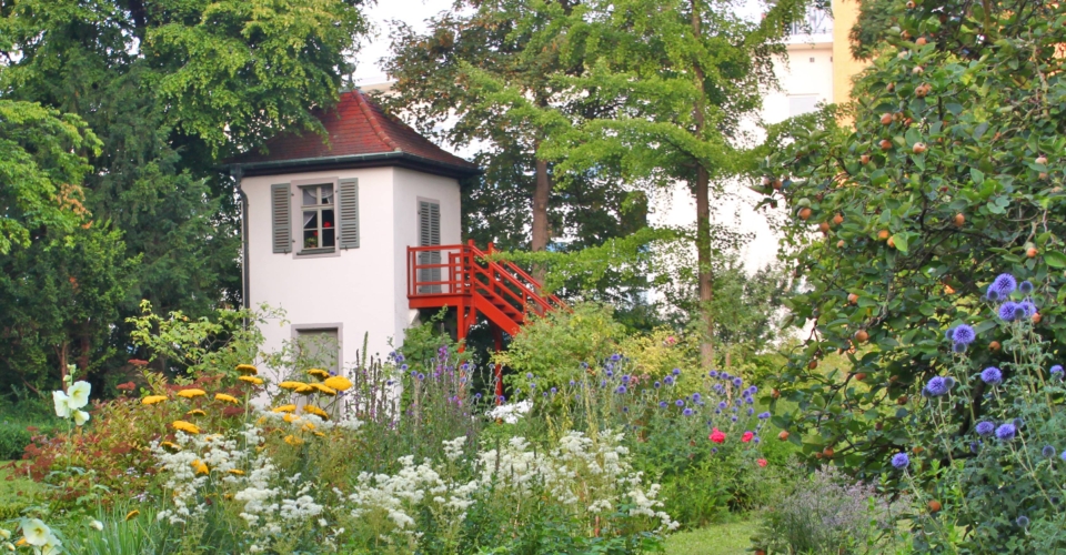 Jena, Gartenzinne, Schillers Gartenhaus, Schiller