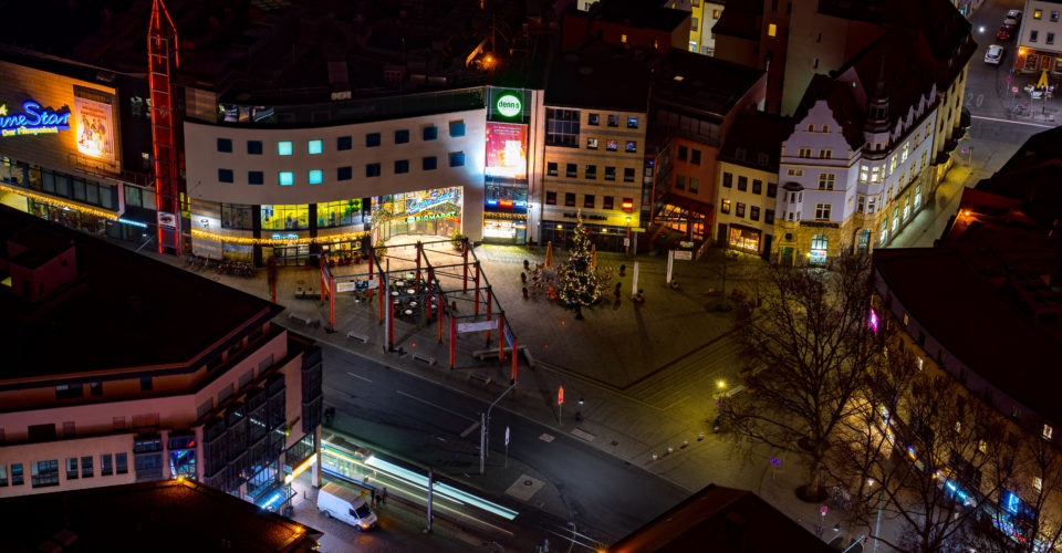 ©JenaKultur Foto: C. Häcker Jena Holzmarktpassage Einkaufen Innenstadt