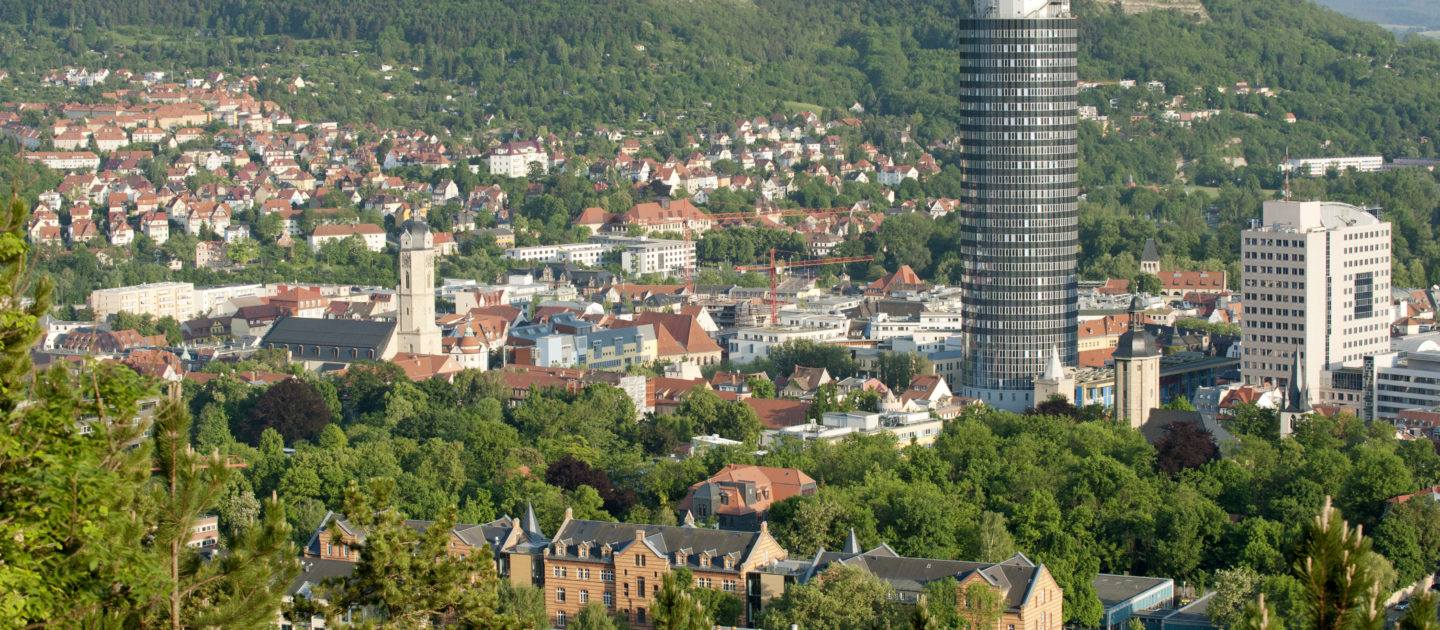 Wandern Jena, Landgrafen, Aussicht Jena