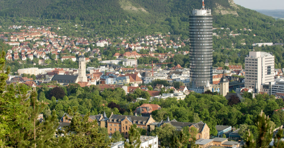 Wandern Jena, Landgrafen, Aussicht Jena