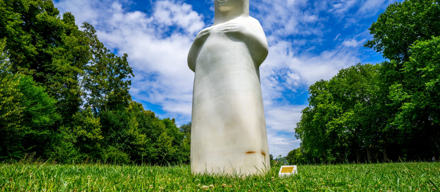 Jena, Paradies, Park, Moire, Moiren, Skulptur, Denkmal, Kunst