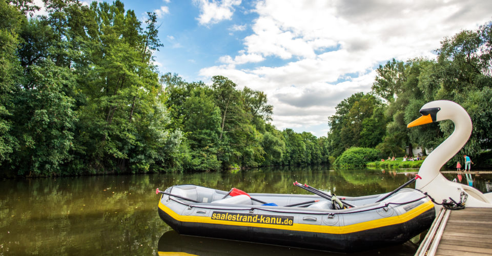 Wasserwandern, Schlauchboot Jena