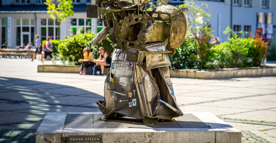 Jena, Stelle Plastiken, Kunst, Denkmal, Campus, Uni