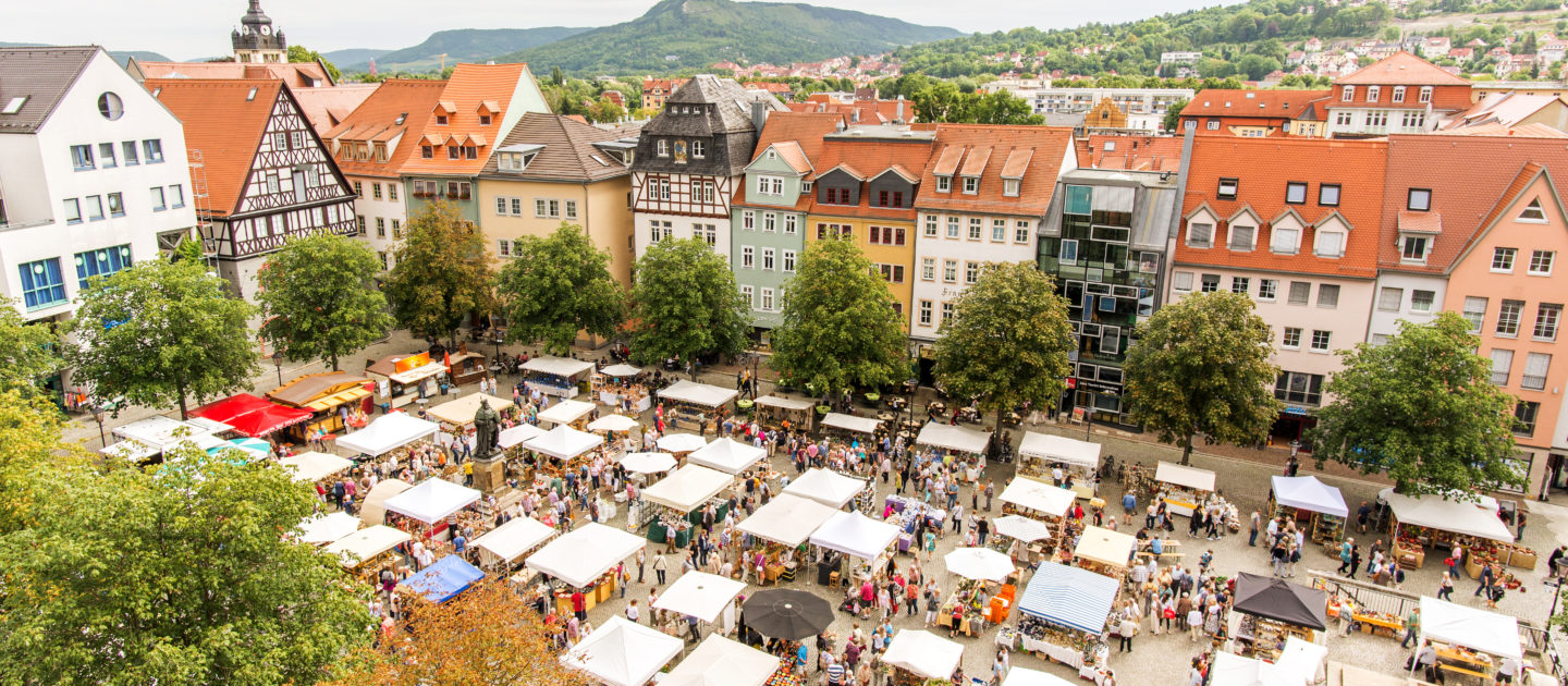 Jenaer Töpfermarkt, Jena, Töpfern