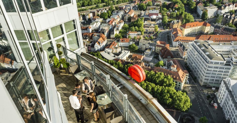 Jena, JenTower, Aussichtsplattform