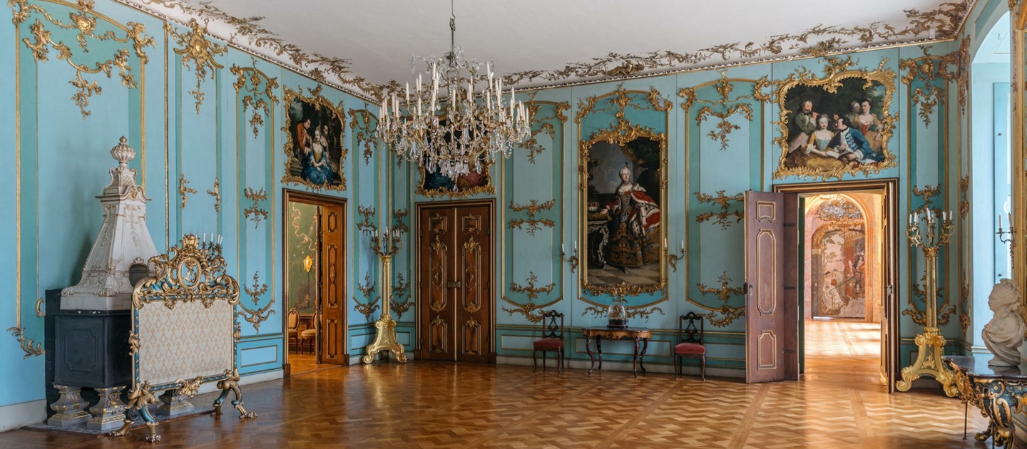 Grüner Saal auf Schloss Heidecksburg