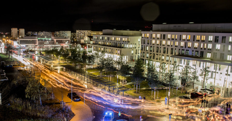©JenaKultur Foto: A.Koerbs Lange Nacht der Wissenschaften 2017, Jena, Eröffnungsveranstaltung Lobeda