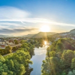 Jena_Skyline_SaalestrandSonnenaufgang_JenaKultur_A.Graef