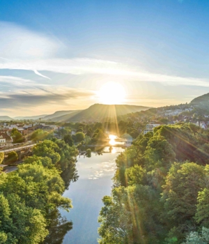 Jena_Skyline_A.Graef Jena_Skyline_SaalestrandSonnenaufgang_JenaKultur_A.Graef